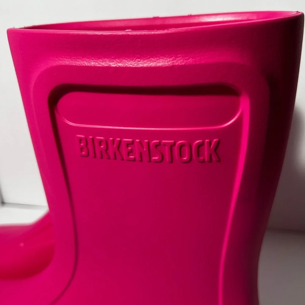 Birkenstock Kids Pink‎ Rubber Rain Boots Size EU 33 US Kids 2–2.5 Waterproof